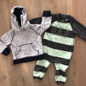 Gap Hoodie and One Piece -Q5